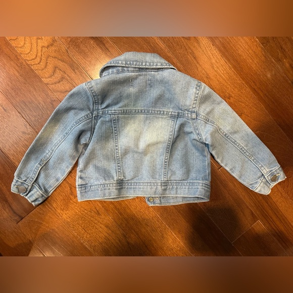 The Children's Place Blue Jean Jacket Classic Denim Style - Picture 3 of 3